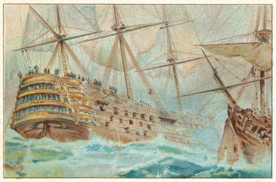 A harcoló Temeraire alkotó: English School